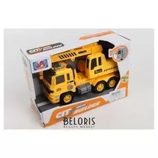 Автокран инерционный со светом и звуком