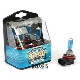 Автолампа "Луч", White Plasma Xenon, 2 шт., H11, 12 В, (55 вт), Pgj19-2