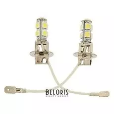 Автолампа светодиодная Torso H3, 12 В, 9 Smd-5050, 2 шт., свет белый