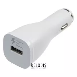 Автомобильное зарядное устройство Luazon, 1 Usb, 1 А, 12 В, белое