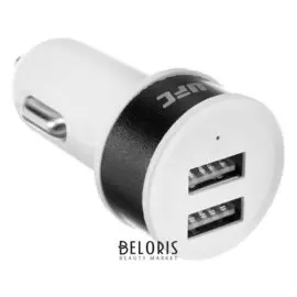 Автомобильное зарядное устройство Red Line UFC C19, 2xusb, 1А, черный