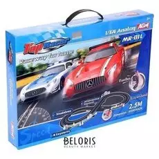 Автотрек «Гонки на Mercedes Sls», с 2 машинами, работает от сети 220в