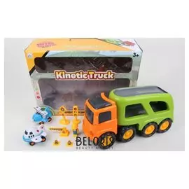 Автовоз с 2 самолетами и дорожными знаками