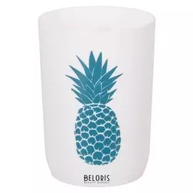 Аксессуары для ванной комнаты стакан "Ананас", пластик