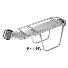 Багажник STG Kwa-618-05, 26"-28", задний на подседельную трубу, алюминиевый, серебристый