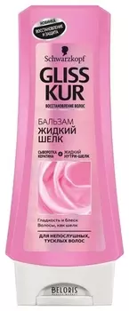Бальзам для волос для ломких волос "Жидкий шелк" (Объем 200 мл)