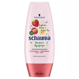 Бальзам для волос Смузи клубника, банан и семена Чиа