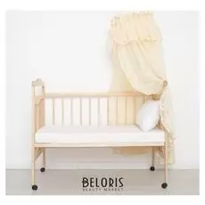 Балдахин однотонный, 150х300 см, цвет кремовый