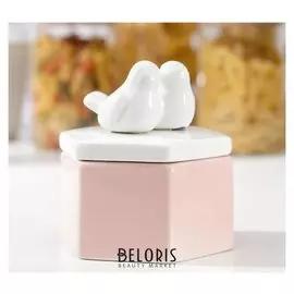 Банка для хранения сыпучих продуктов Белое крыло