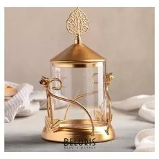 Банка для сыпучих продуктов 13×24 см "Богемия"