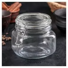 Банка для сыпучих продуктов 500 мл "Радуга"