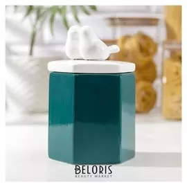 Банка для сыпучих продуктов Белое крыло