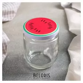 Банка для сыпучих продуктов «Фрутис арбуз», 200 мл, 6,5×9,5 см