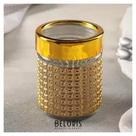 Банка для сыпучих продуктов «Голд», 300 мл