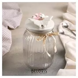 Банка для сыпучих продуктов «Лето», 1 л, 11х19 см