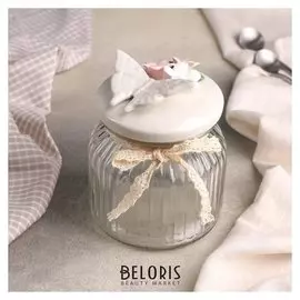 Банка для сыпучих продуктов «Лето», 650 мл, 11×14,5 см