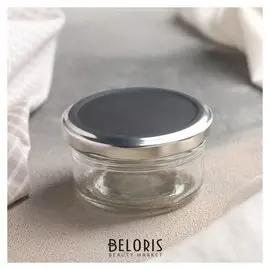 Банка для сыпучих продуктов «Сильвер», 80 мл