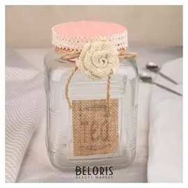 Банка для сыпучих продуктов "Винтаж" 2000 мл, 12х18 см