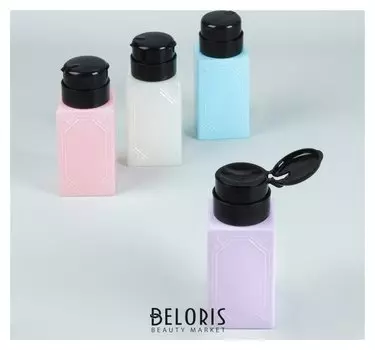 Баночка с дозатором для жидкостей «Узор», 200 мл