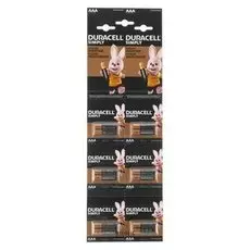 Батарейка алкалиновая Duracell Basic, Aaa, Lr03-12bl, 1.5в, отрывной блистер, 6х2 шт.