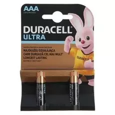 Батарейка алкалиновая Duracell Ultra Power, Aaa, Lr03-2bl, 1.5в, 2 шт.