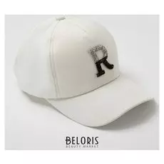 Бейсболка, цвет белый