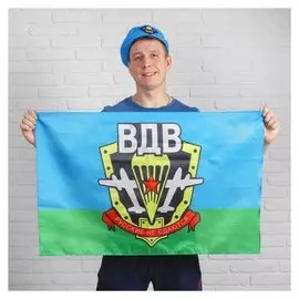 Берет «Вдв», флаг россии 60х90 см