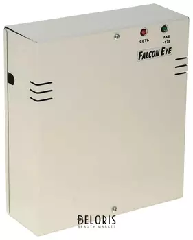 Бесперебойный блок питания FALCON EYE FE-1250, металлический корпус, U=12 B, I номинальный=5 А, I максимальный=5,5 А, под АКБ 7А/ч