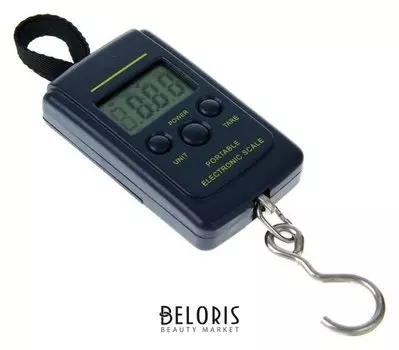 Безмен Luazon Lv-403, электронный, до 40 кг, тёмно-синий