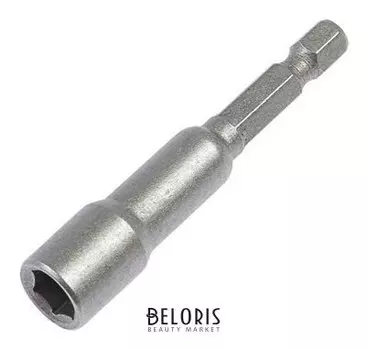 Бита с торцевой головкой Tundra, с магнитом, сталь Crv, 8 х 65 мм, 1 шт.