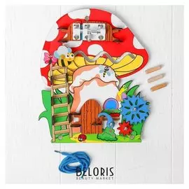 Бизиборд-мини Грибочек