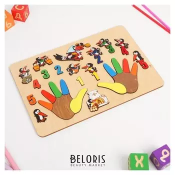 Бизиборд Сорока-белобока 33 детали