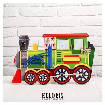 Бизиборд "Зелёный паровоз"