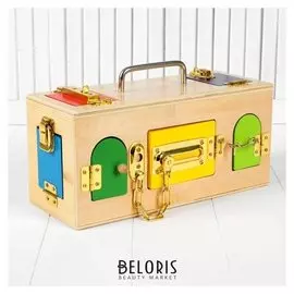 Бизикуб Чемоданчик с замочками