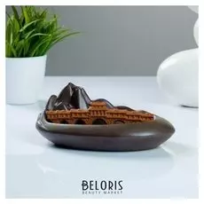 Благовоние на подставке "Озеро", аромат лилии, 17 × 9 × 8 см