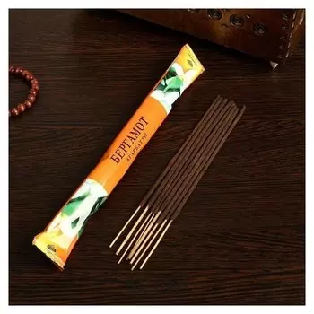 Благовония "Бергамот", 8 палочек в мягкой упаковке