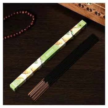 Благовония "Бергамот", 8 палочек в упаковке, четырёхгранник