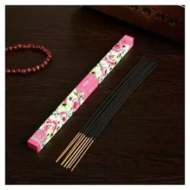 Благовония "Роза", 8 палочек в упаковке, четырёхгранник