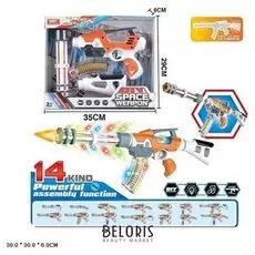 Бластер космический со светом и звуком