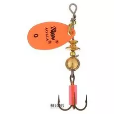 Блесна Mepps Aglia Fluo №0 OR, 2,5 г