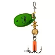 Блесна Mepps Aglia Platium №0 Vert, 1,5 г