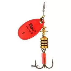 Блесна Mepps Aglia Platium №1 Rouge, 3,5 г