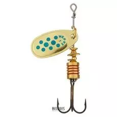 Блесна Mepps Comet Decoree №1 G PTS Blue, 3,5 г