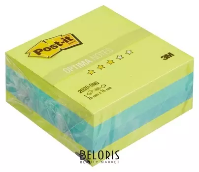 Блок-кубик Post-it куб 2028-ong 76х76 весна 400 л.