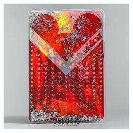 Блокнот А6 с блёстками, микки маус, 32 листа