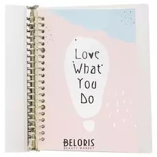 Блокнот на кольцах Love