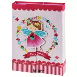 Блокнот с блестками в подарочной упаковке Маленькая фея