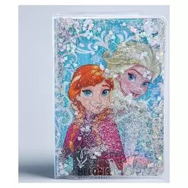 Блокнот в обложке-шейкер, холодное сердце, 32 листа, А6