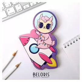 Блокнотик с отрывными листами "Лама", 50 л