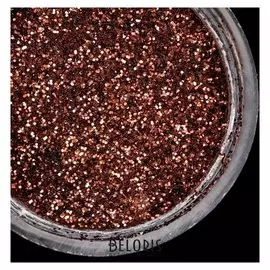 Блёстки для декора, мелкие, цвет бронзовый